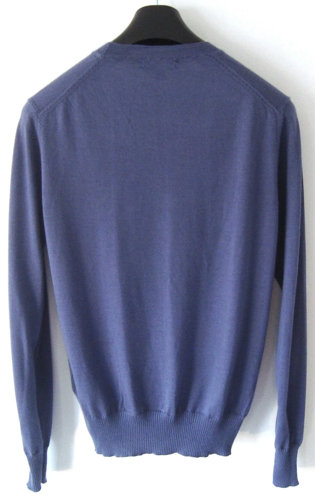 2013 Cashmere/Silk Sweater with Drop-Stitch Detailing