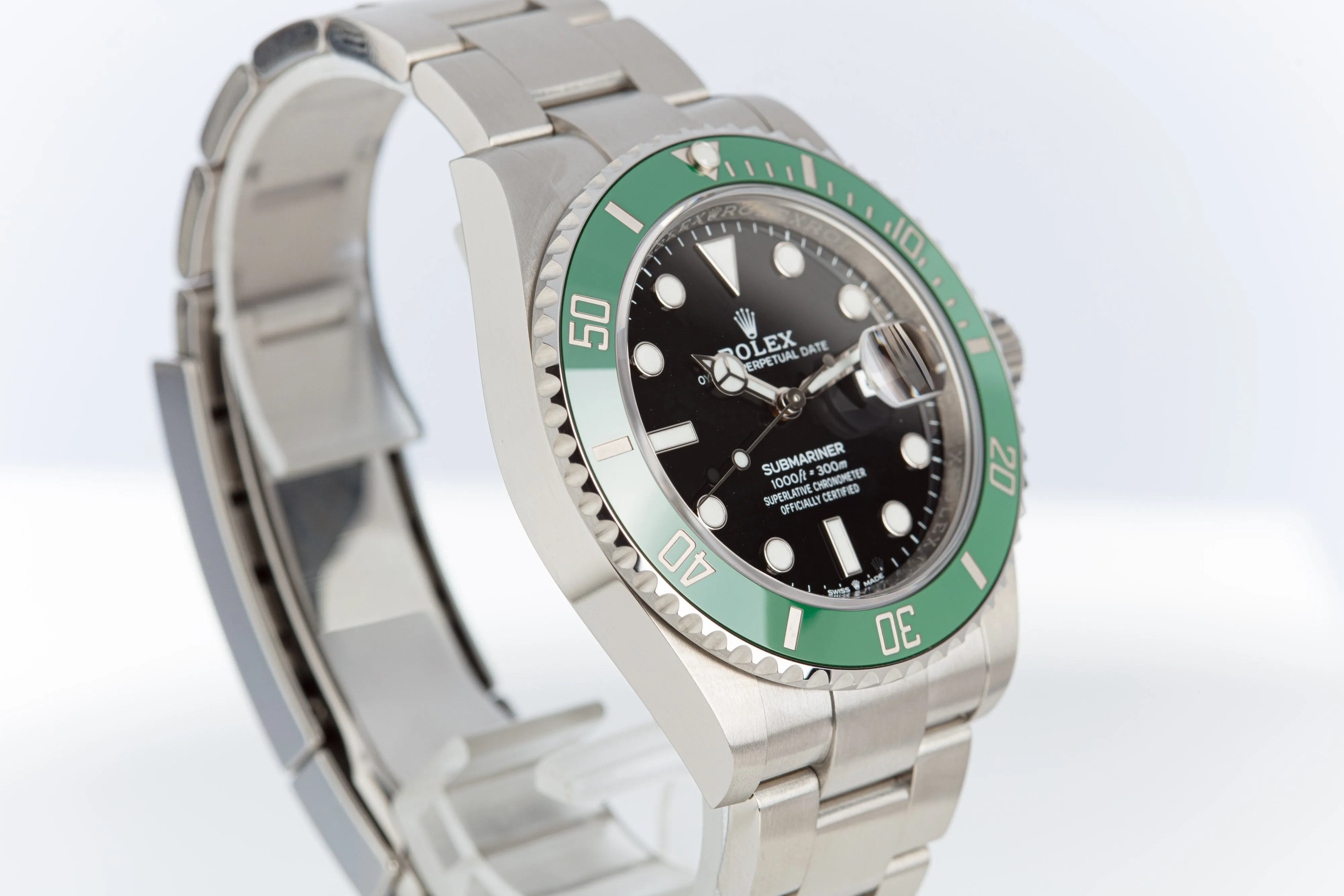 2021 Rolex Submariner 126610LV Green Bezel "Starbucks" with Box, Hangtags & Card