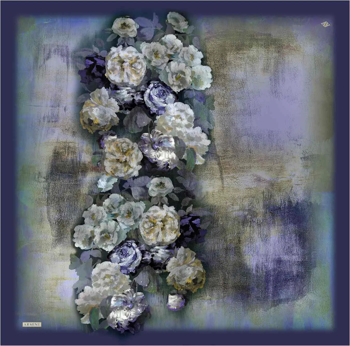 Armine Kemboja Floral Silk Scarf #8