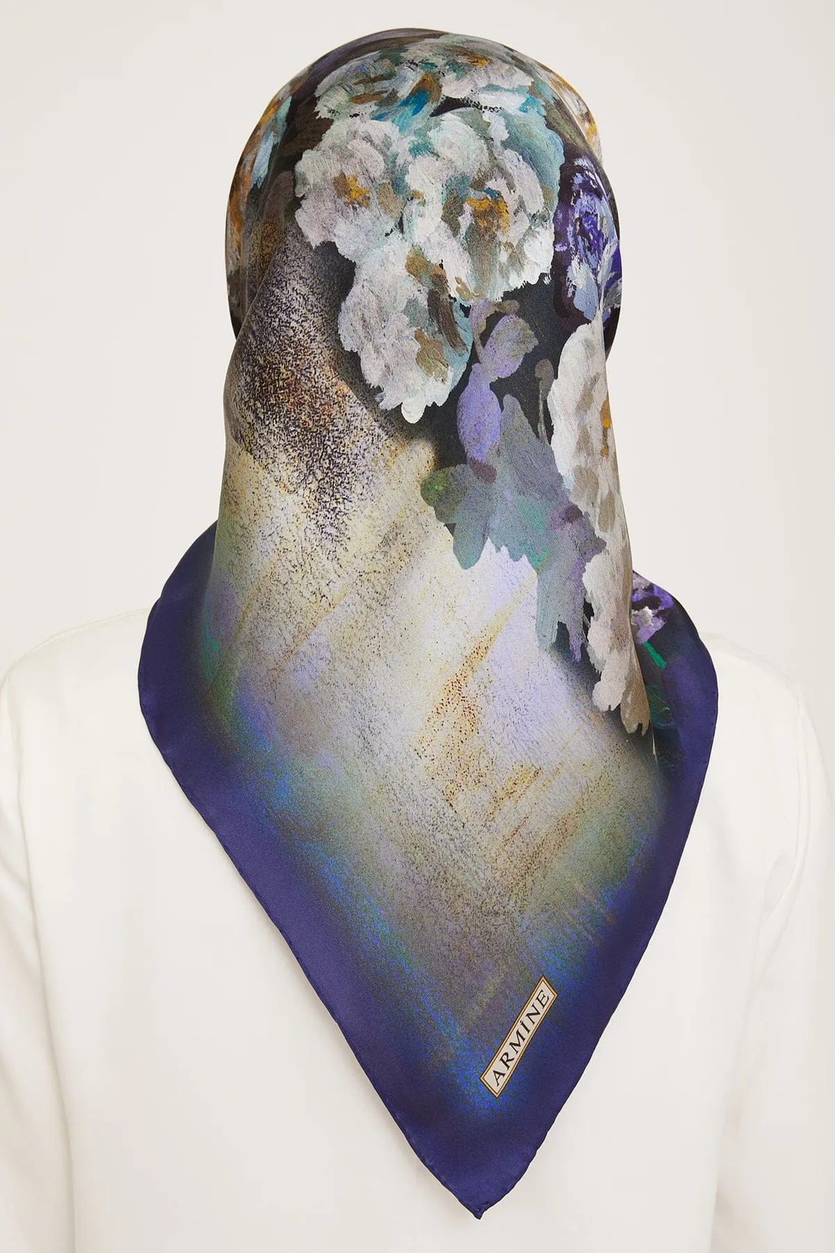 Armine Kemboja Floral Silk Scarf #8