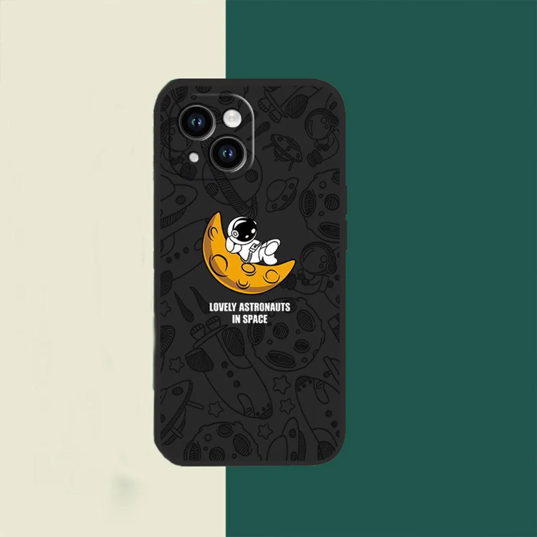 Astronaut Silicone iPhone Case