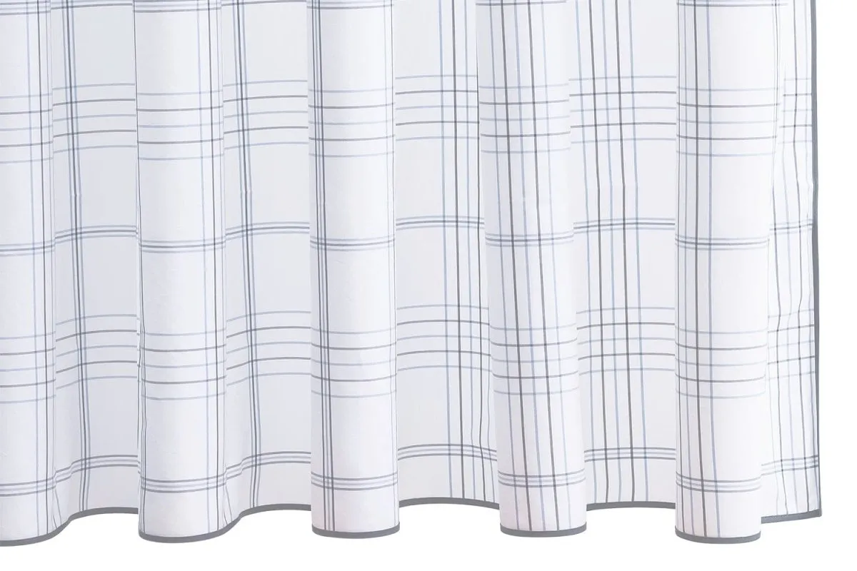 August Plaid Shower Curtains by Matouk | Schumacher