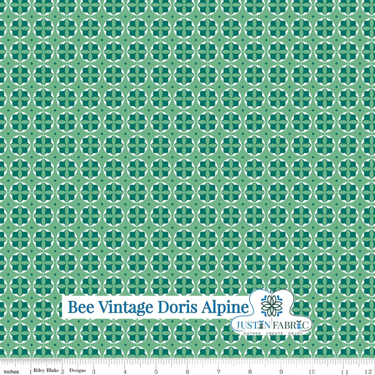 Bee Vintage Doris Alpine Yardage by Lori Holt | Riley Blake Designs