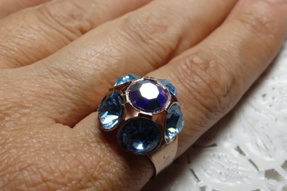 Blue Rebeka ring