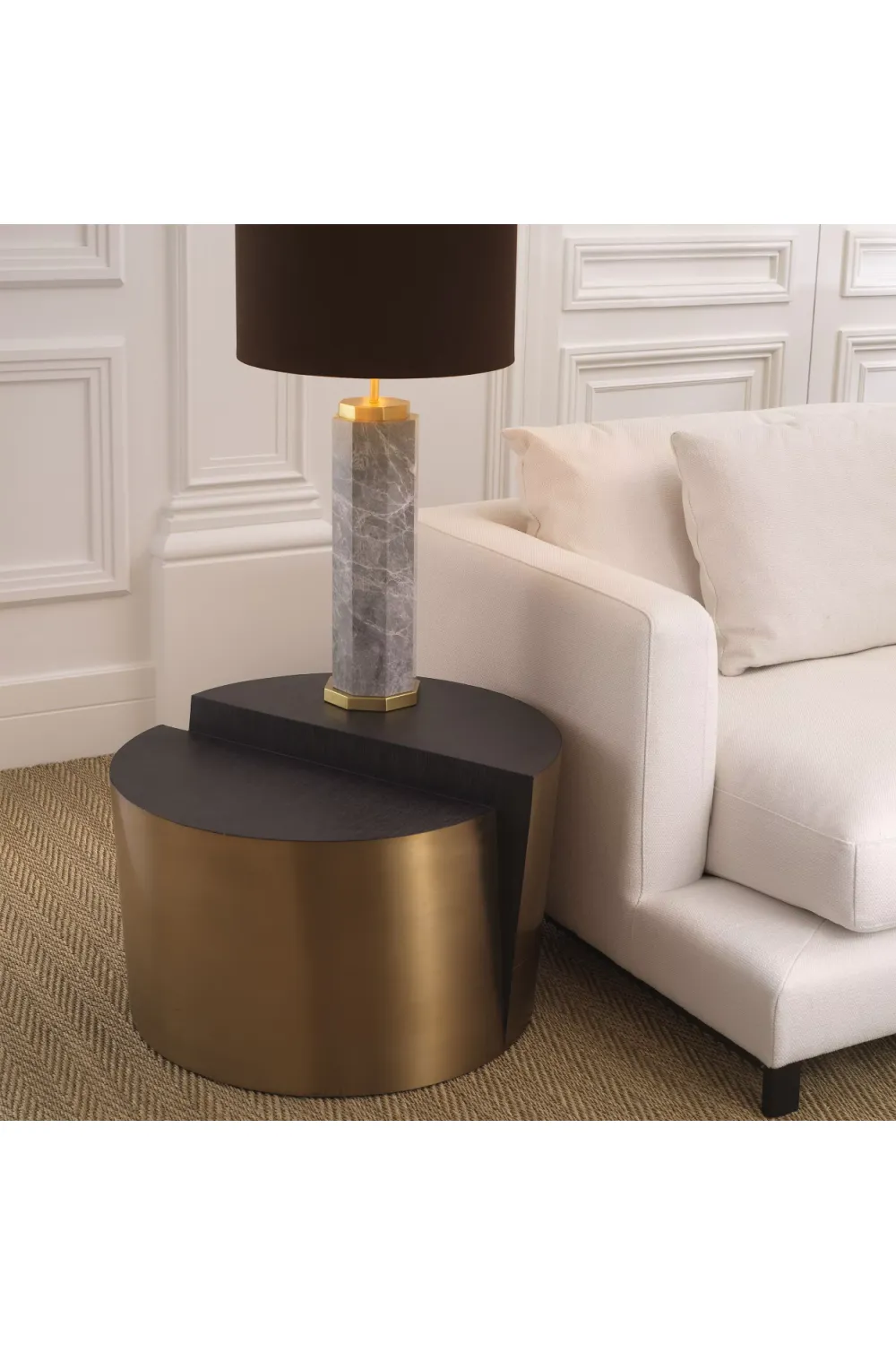 Brass Round Side Table | Eichholtz Riviera