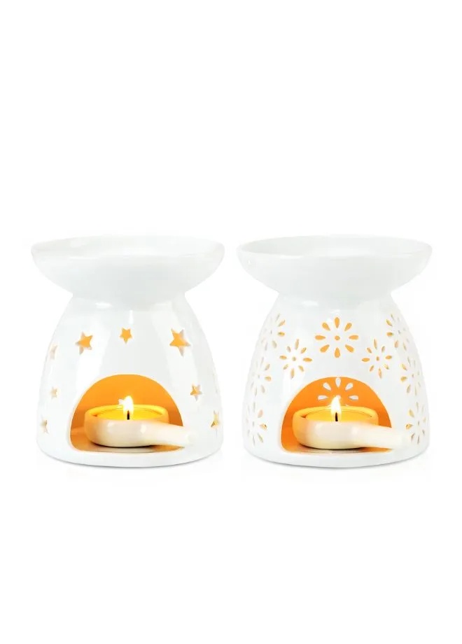 Elegant Decorative Candle Holder - Exquisite Centerpiece for Ambience and Relaxation 2 pcs