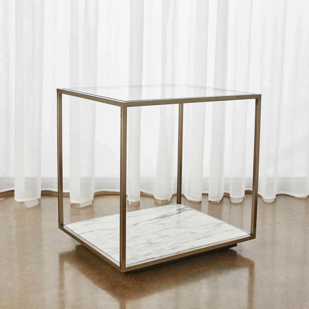 Floating Plane End Table