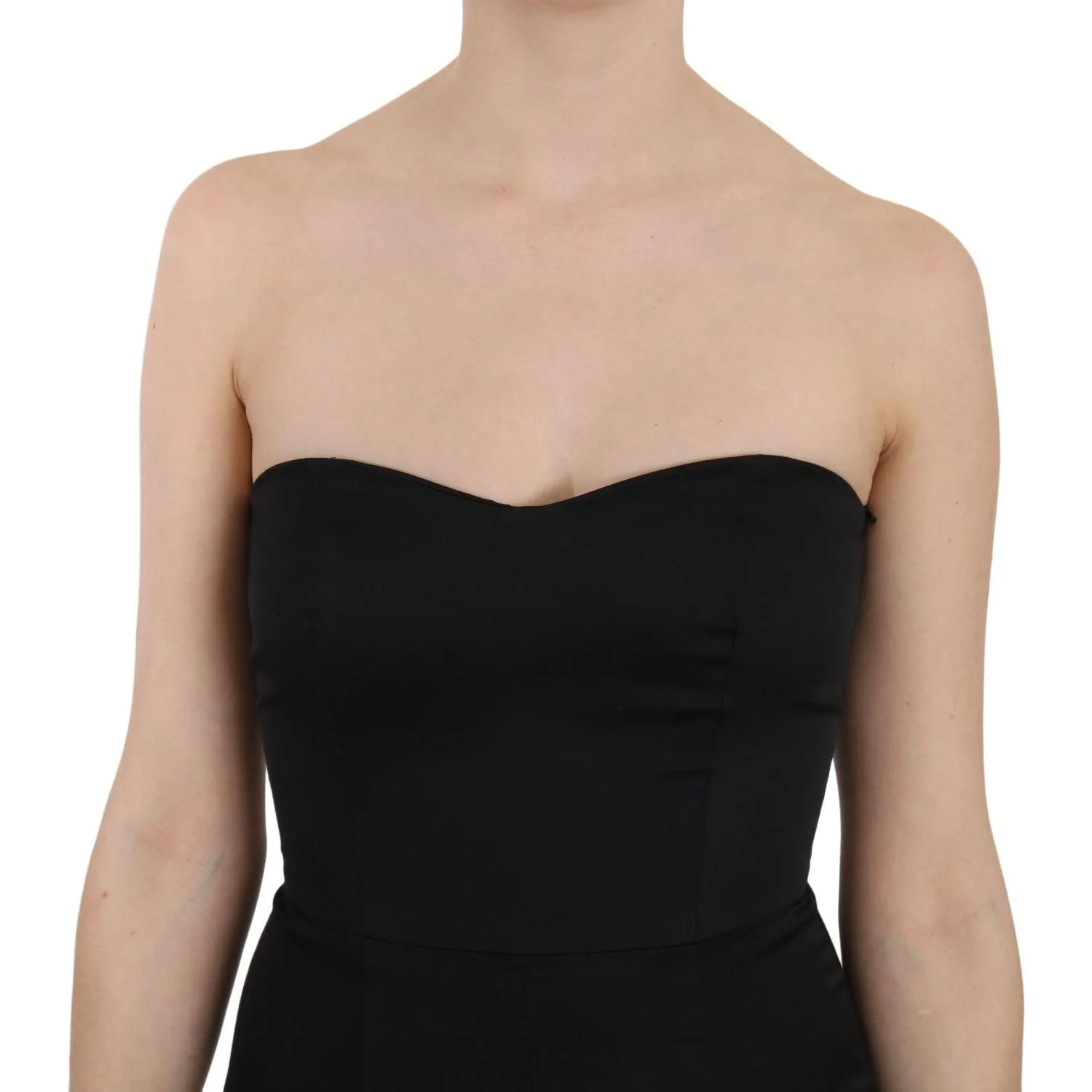 John Richmond Enchanting Black Maxi Flare Dress