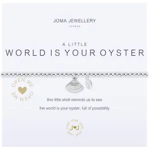 Joma Jewellery a little World is Your Oyster Bracelet - shell