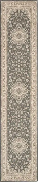 Living Treasures LI15 Grey/Ivory Rug