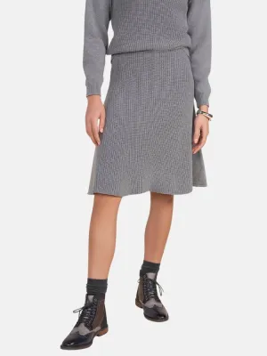 Marinha Skirt in Stone Gray