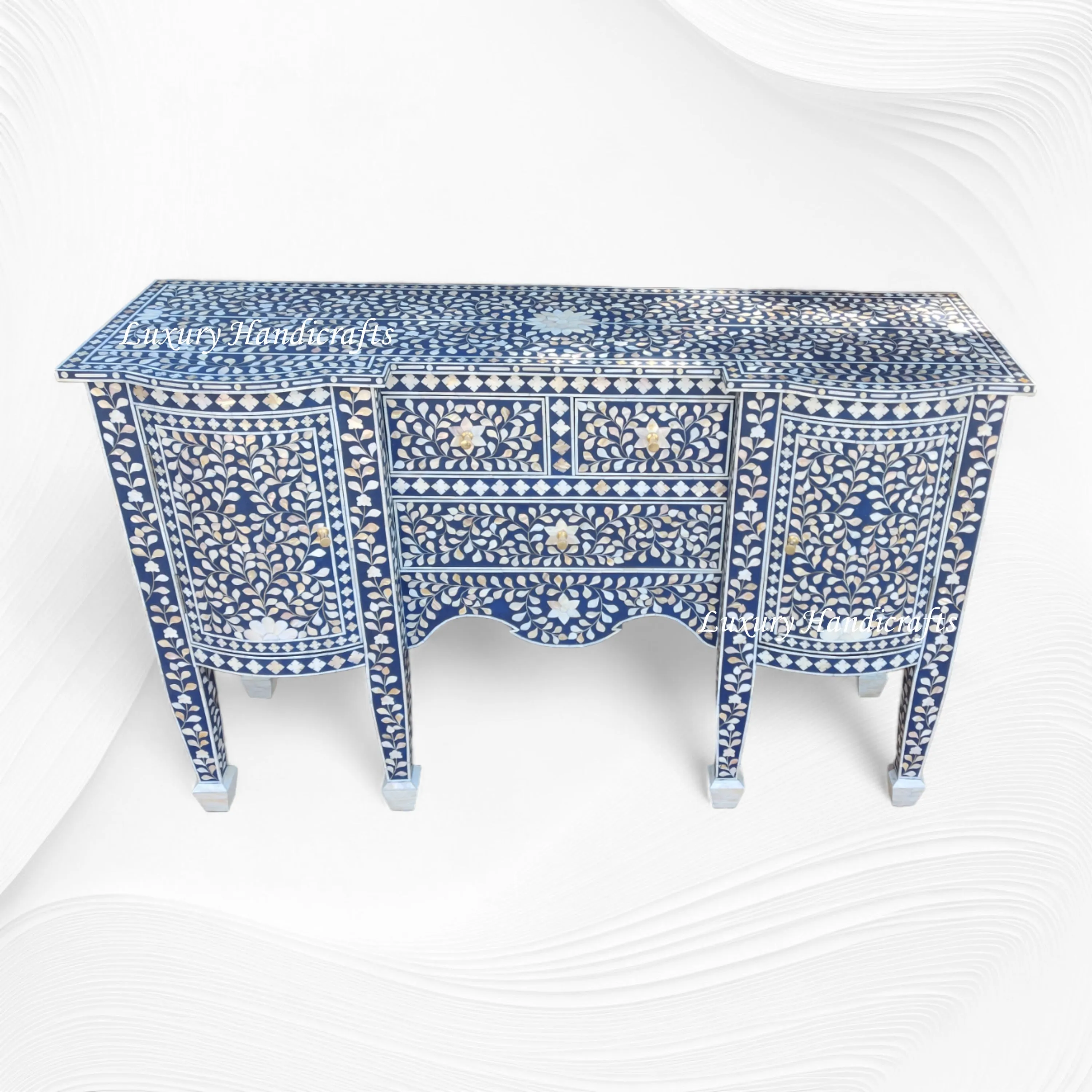 MOP Inlay Victoria Buffet Blue