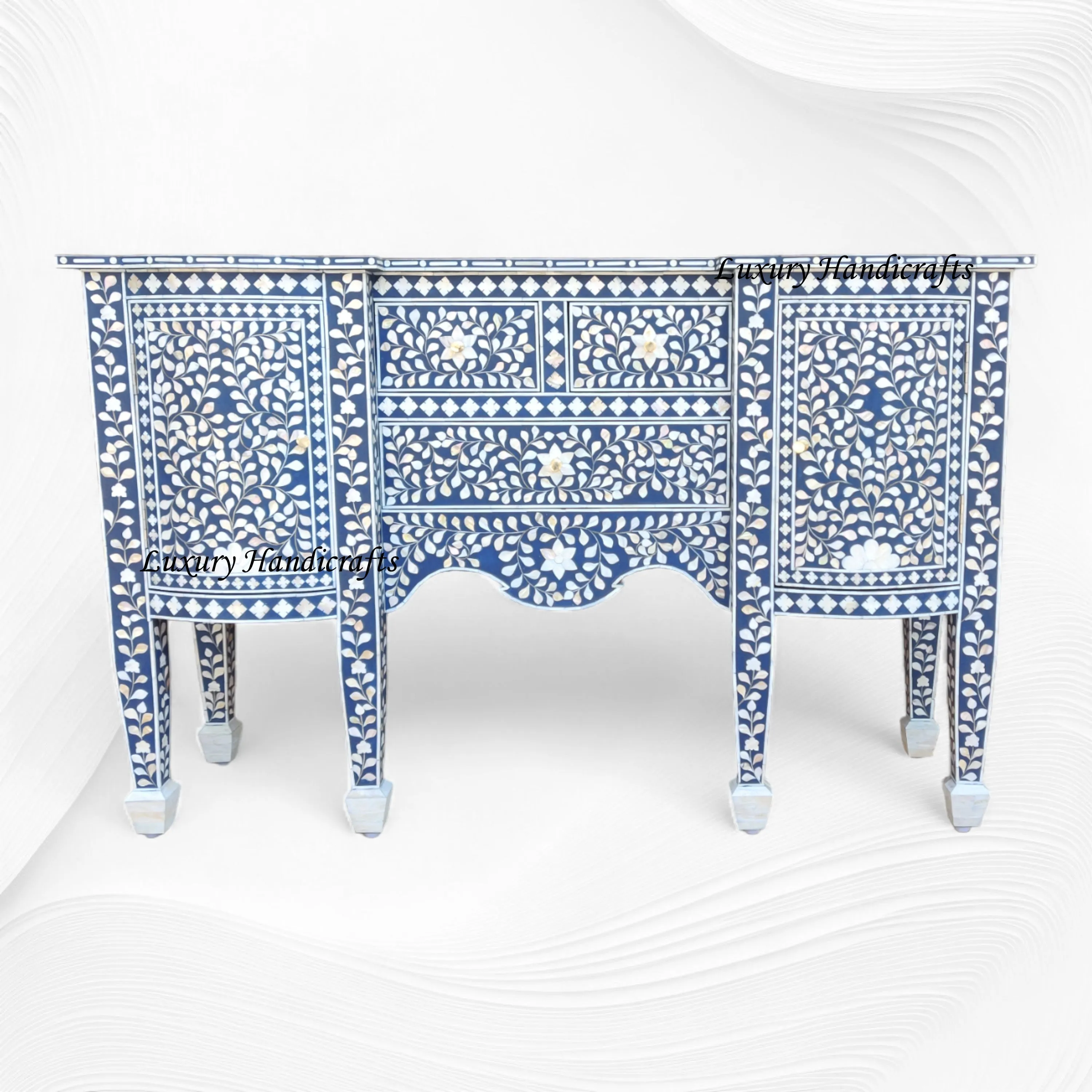 MOP Inlay Victoria Buffet Blue