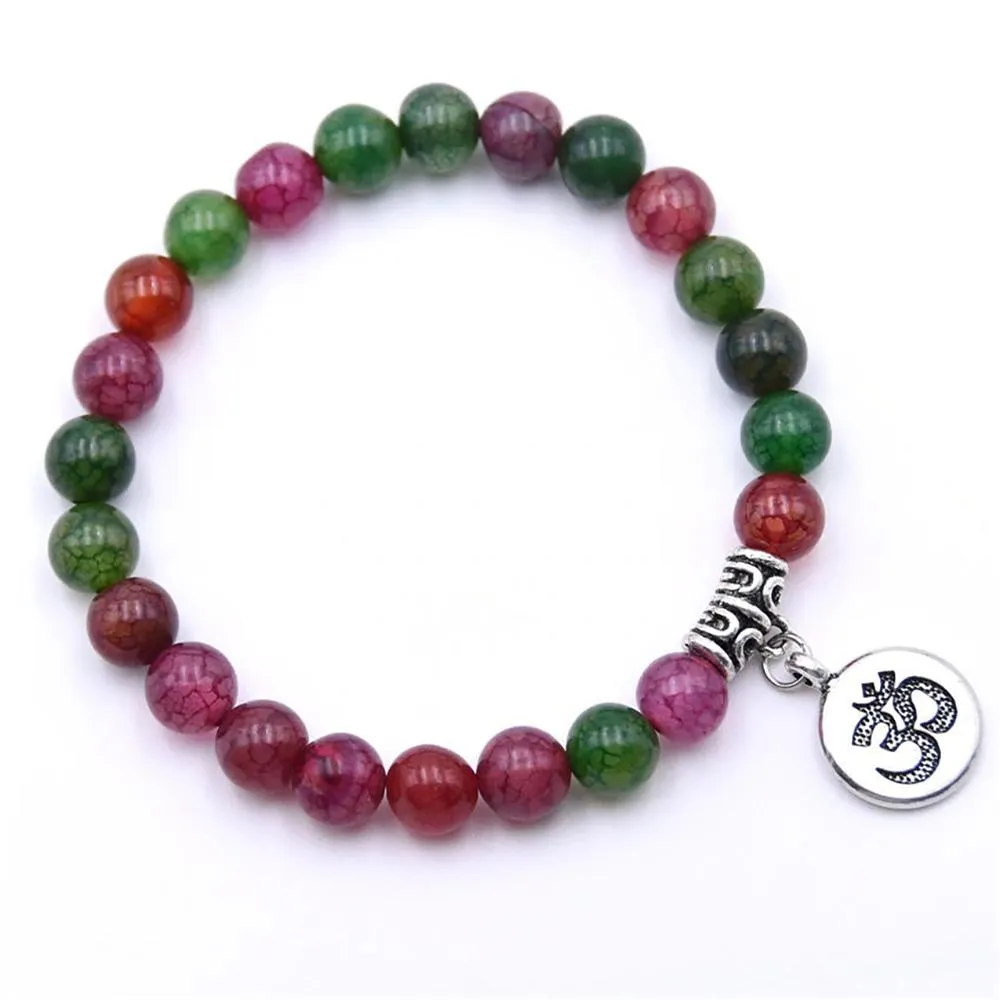 Passionate Beaded Charm Bracelet