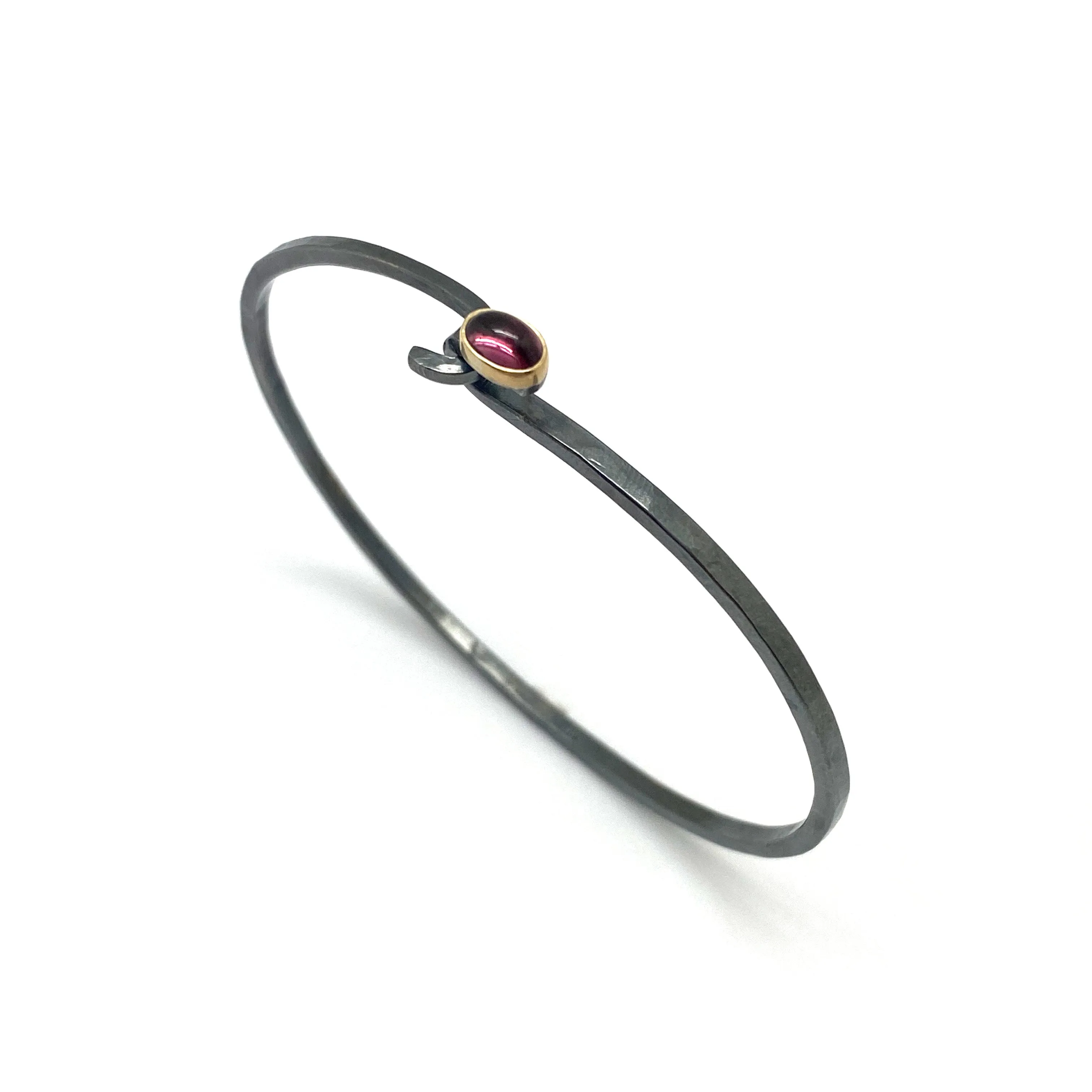 Rhodolite Hook Bracelet