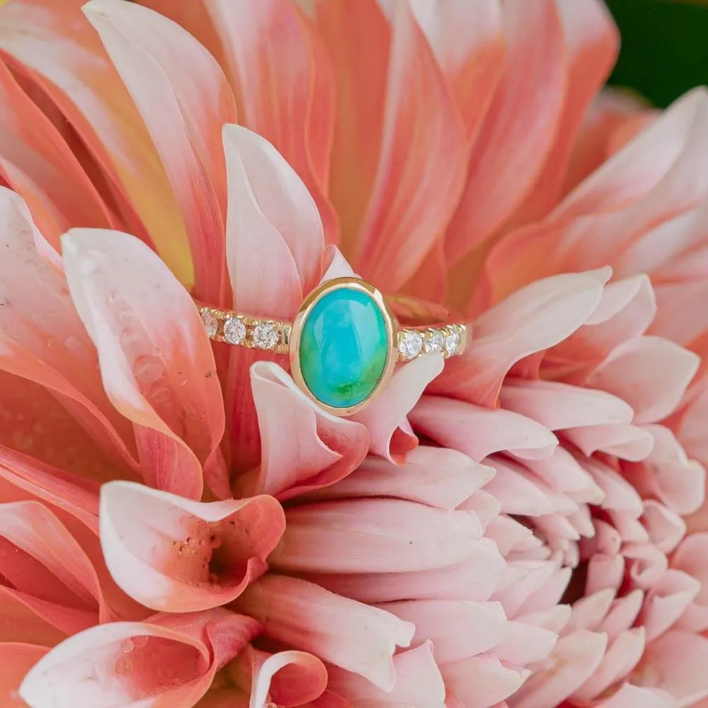 Sonoran Gold Turquoise Ring