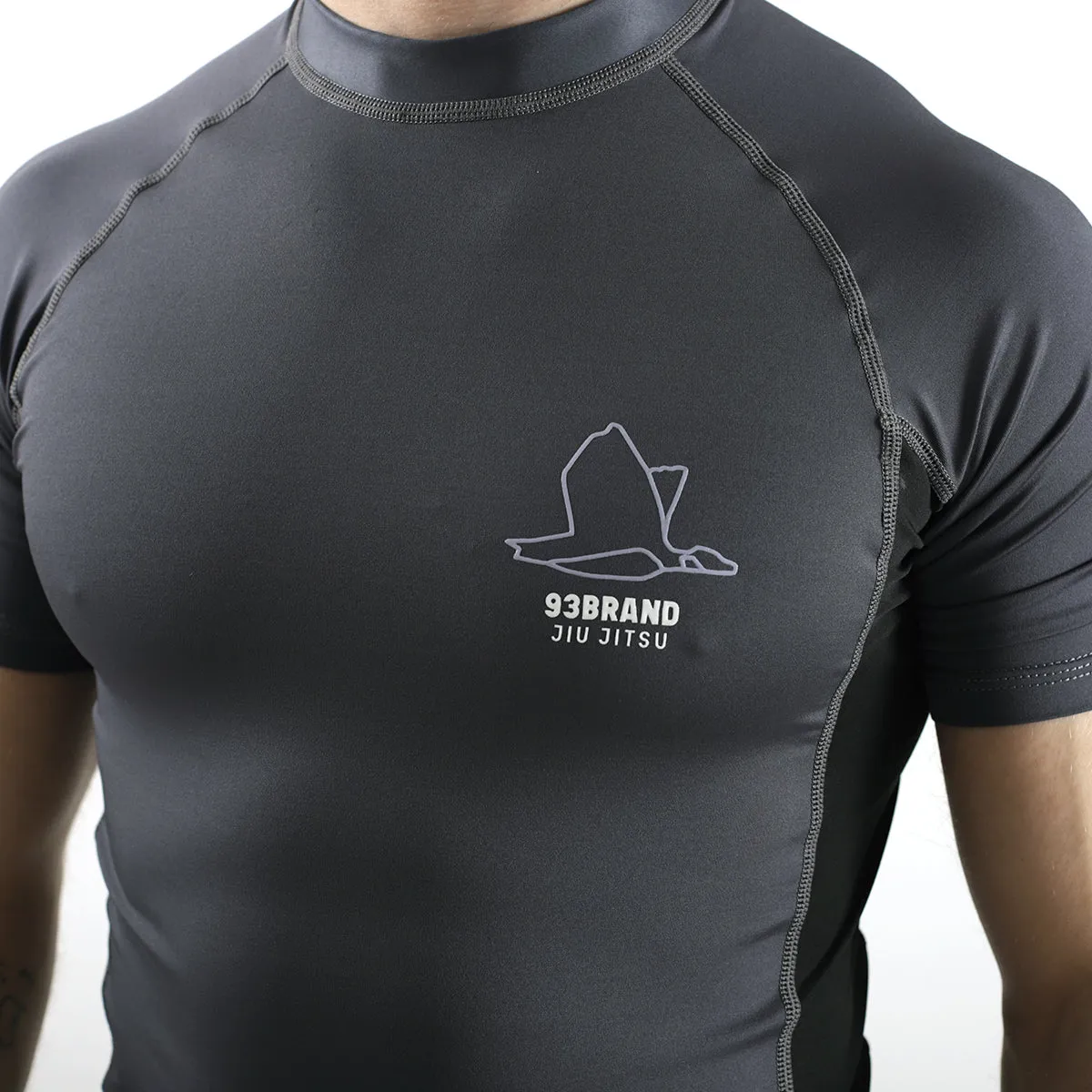 Standard Issue S/S Rash Guard 2-PACK (Black, Smoke Grey)