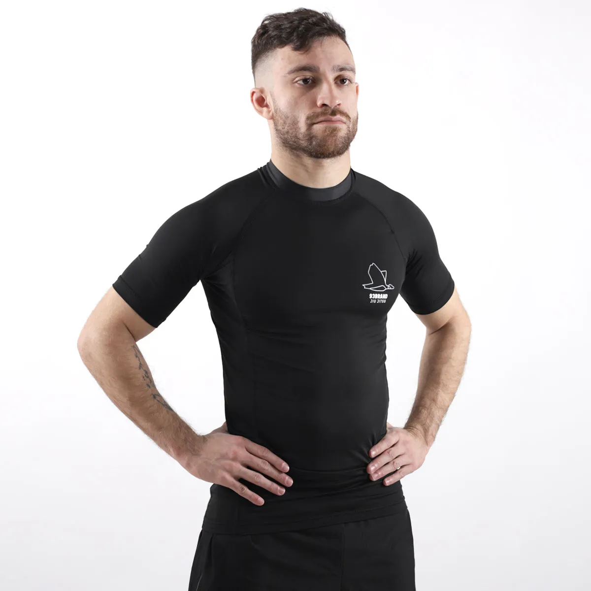 Standard Issue S/S Rash Guard 2-PACK (Black, Smoke Grey)