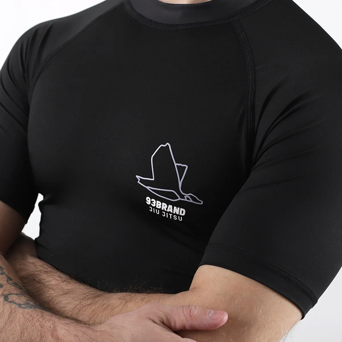 Standard Issue S/S Rash Guard 2-PACK (Black, Smoke Grey)