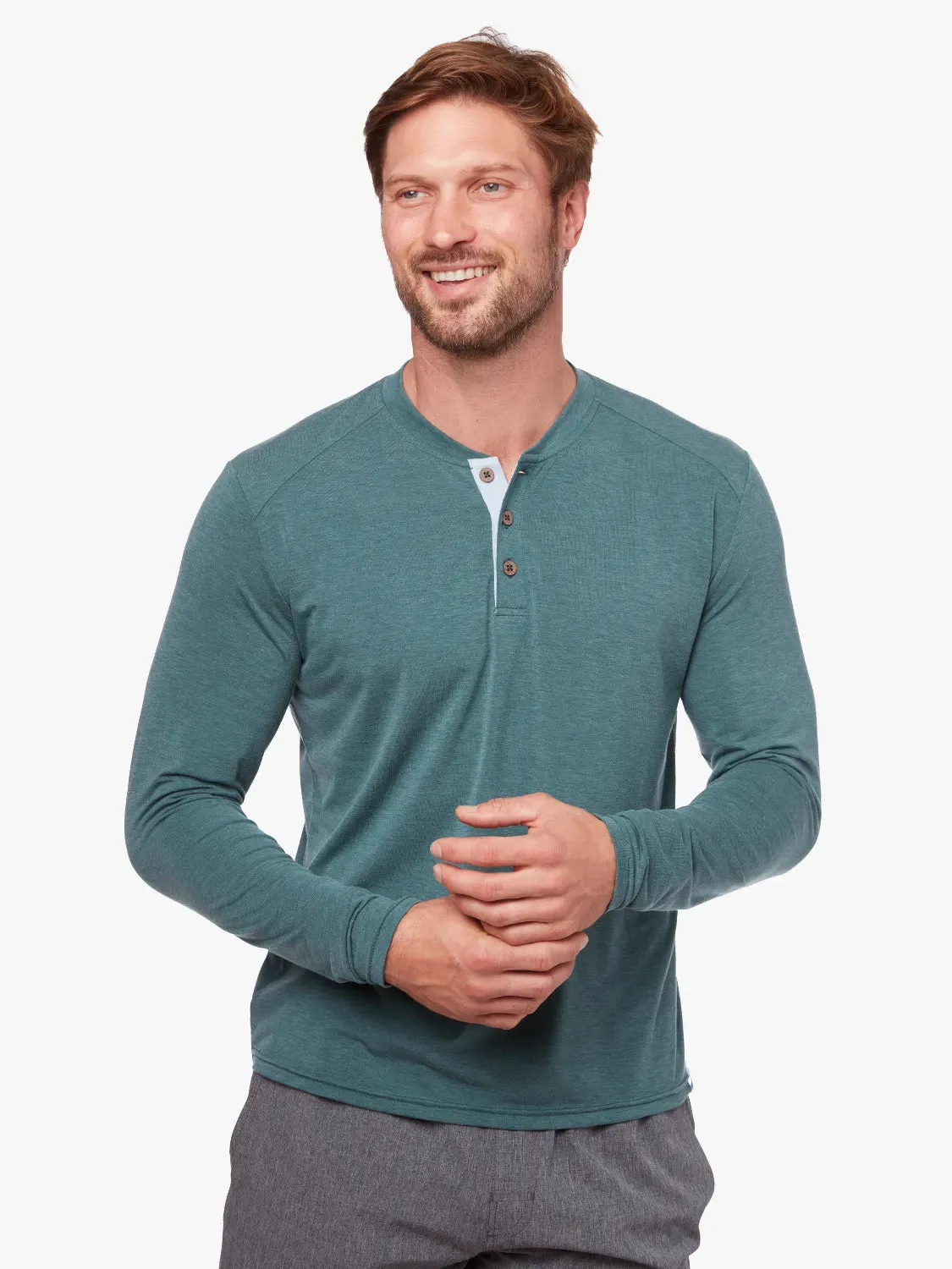 The SeaBreeze Henley | Seapine Green