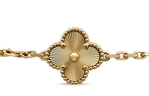 Van Cleef & Arpels Vintage Alhambra Bracelet, 5 Motif