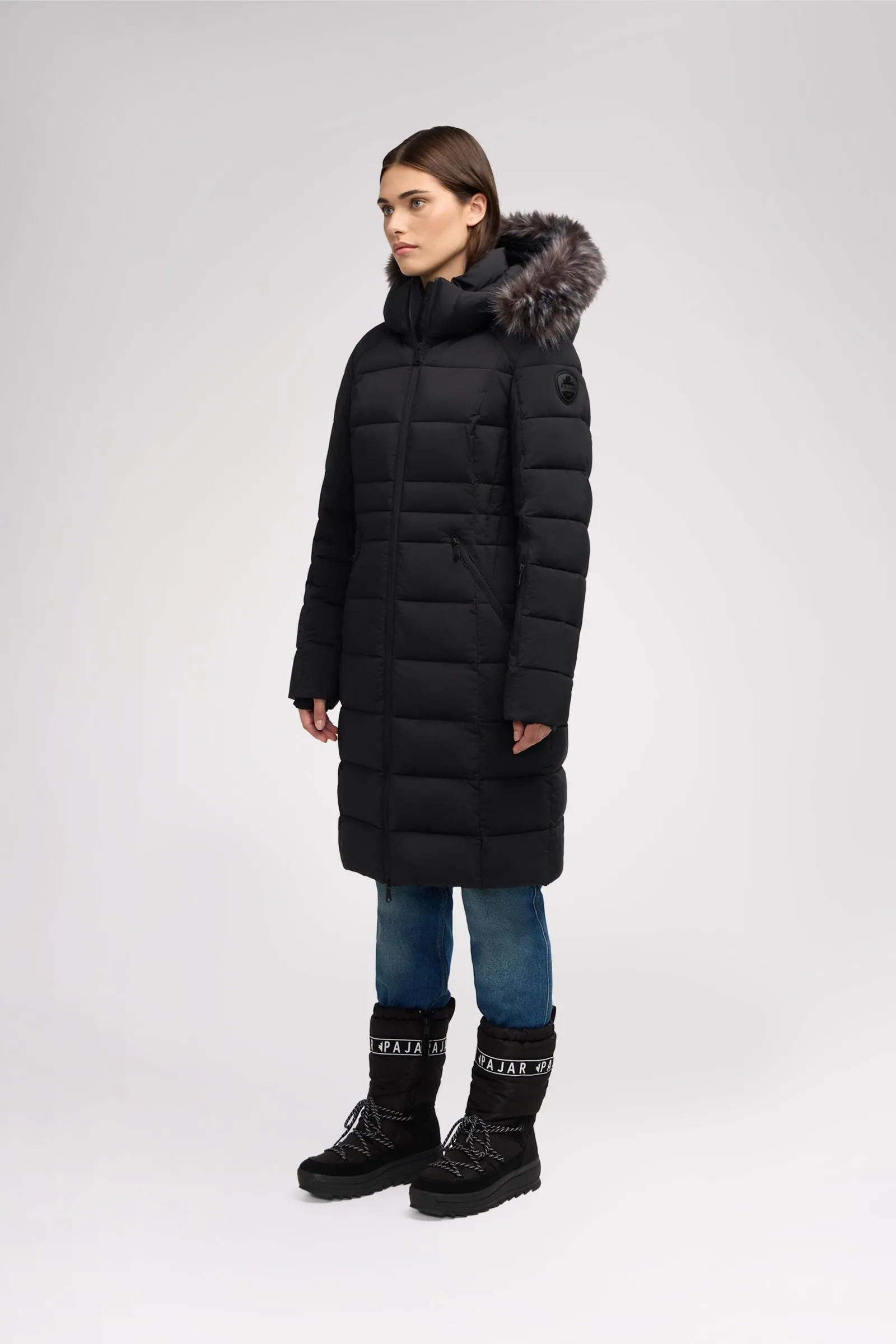 Venus Women's Long Stretch Puffer