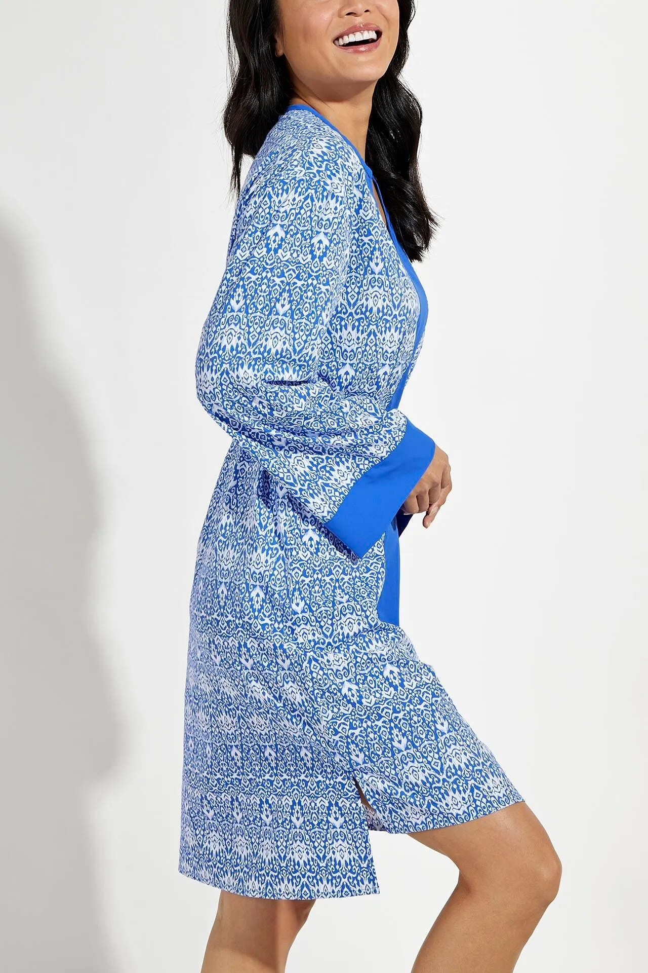 Women's Calvada Cover-Up Dress  |  Sailor Coastal Ikat